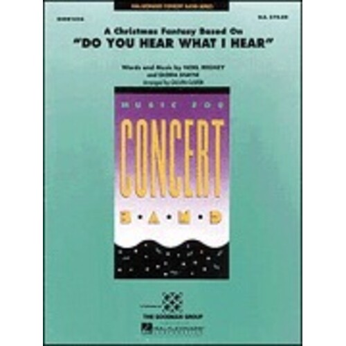 Christmas Fantasy On Do You Hear Symp Concert Band Gr 4-5 (Music Score/Parts)