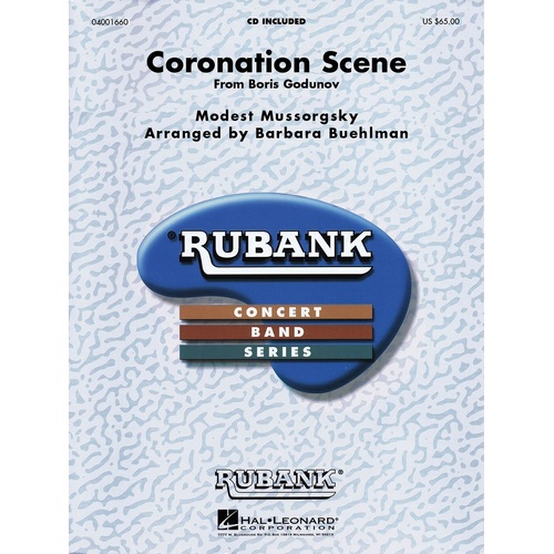 Coronation Scene From Boris Gudunov Gr 4 Concert Band (Music Score/Parts)