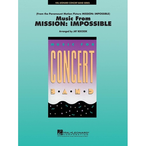 Mission Impossible Concert Band Gr 4 (Music Score/Parts)