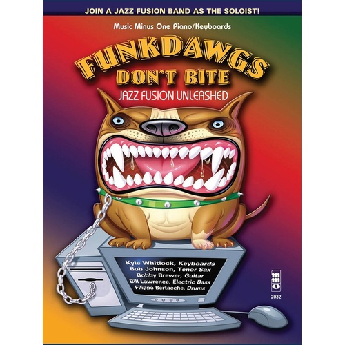 Funkdawgs Jazz Fusion Unleashed Piano/Kbd Book/CD (Softcover Book/CD)