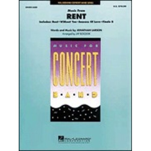 Music From Rent Concert Band 4 (Music Score/Parts)