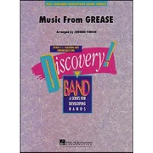 Music From Grease Discovery Concert Band 1.5 Concert Band 1.5 Score/Parts