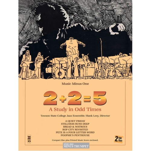 Study In Odd Times 2and2=5 Trumpet Book/2CD (Softcover Book/CD)
