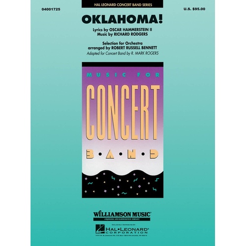 Oklahoma Arr Bennett Concert Band Gr 4 (Music Score/Parts)