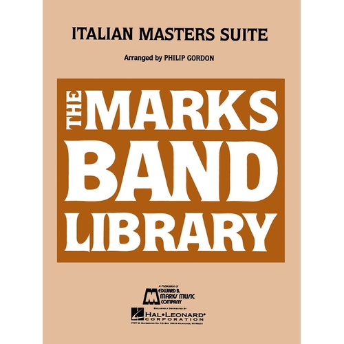Italian Masters Suite Concert Band (Music Score/Parts)