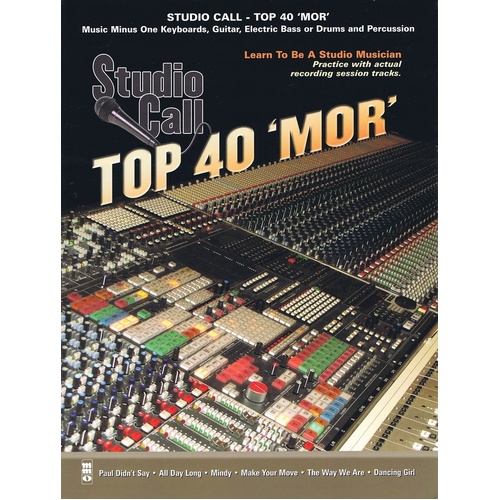Studio Call Top 40 Mor Bass Book/CD (Softcover Book/CD)