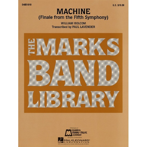 Machine Finale From 5th Symphony Concert Band Gr 4-5 (Music Score/Parts)