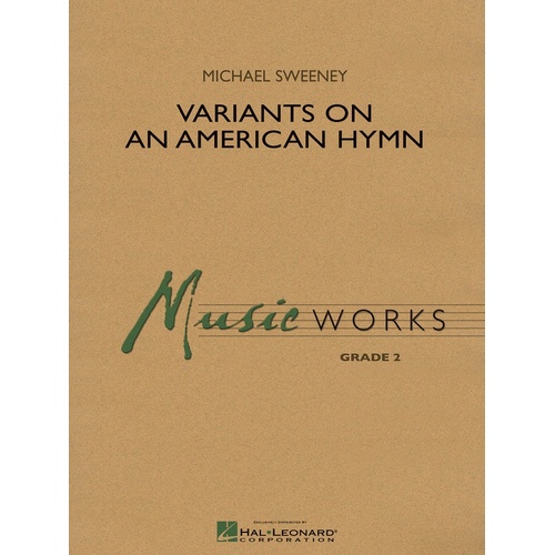 Variants On An American Hymn Music Works 2 (Pod) (Music Score/Parts/CD)