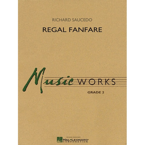 Regal Fanfare Music Works 2 Pts Concert Band 2 (Music Score/Parts)