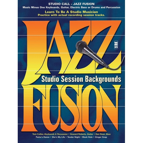 Studio Call Jazz Fusion Bass Book/CD (Softcover Book/CD)