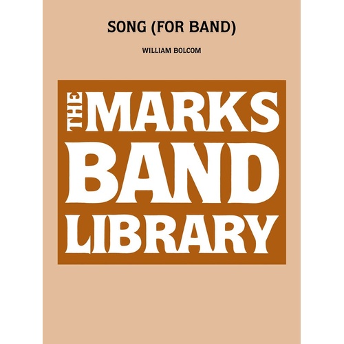 Song For Band Ebmks Gr 5 (Music Score/Parts)