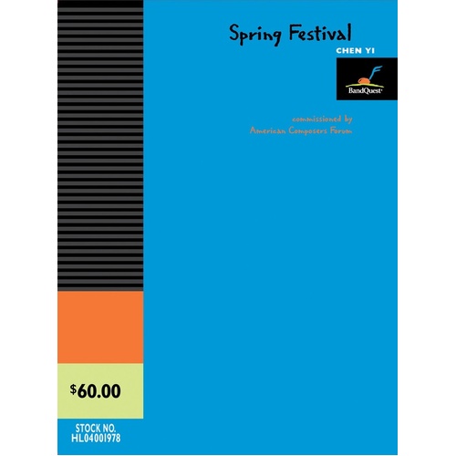 Spring Festival Concert Band 3 (Music Score/Parts)