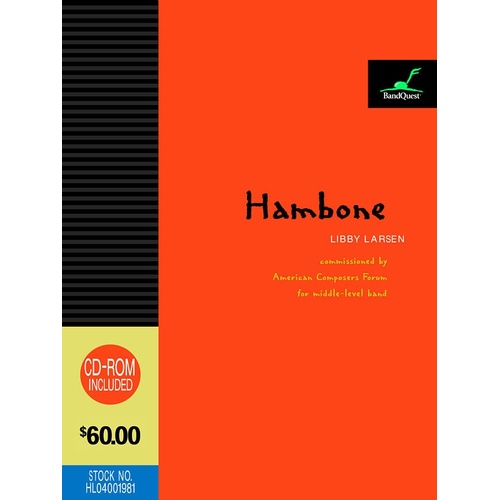 Hambone Concert Band 3 (Music Score/Parts)