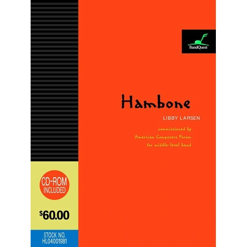 Hambone CB3 by Libby Larsen - BandQuest Series