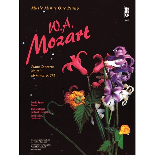 Mozart - Piano Concerto No 9 K 271 Book/CD (Softcover Book/CD)