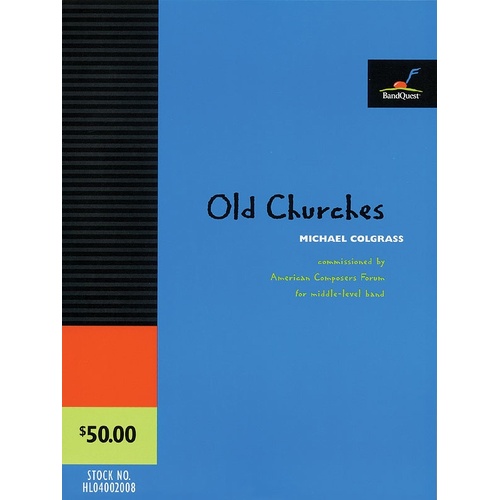 Old Churches Concert Band 3 Full Score (Softcover Book)