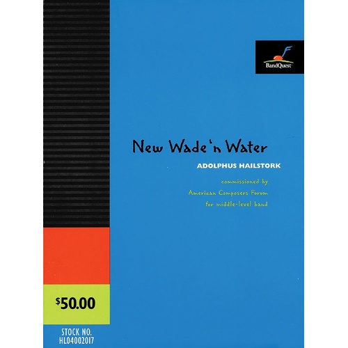 New Wade N Water Concert Band 3 (Music Score/Parts)