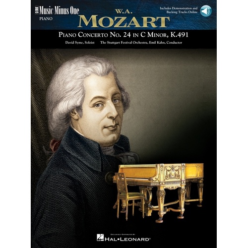 Mozart - Piano Concerto No 24 K 491 Book/CD (Softcover Book/CD)