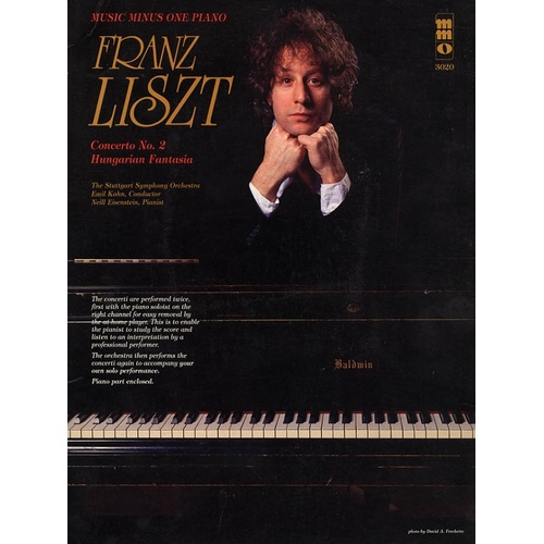 Lizst Piano Concerto No 2 and Hungarian Fantasia Book/CD (Softcover Book/CD)