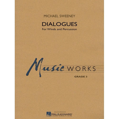 Dialogues (Winds and Percussion) Mw3 (Pod) (Music Score/Parts)