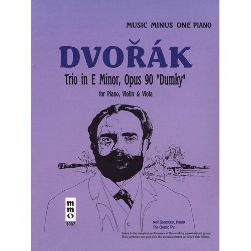 Dvorak - Piano Trio Op 90 Dumky Piano Book/CD (Softcover Book/CD)