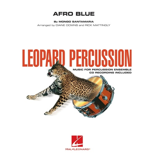 Afro Blue Leopard Percussion (Pod) (Music Score/Parts)