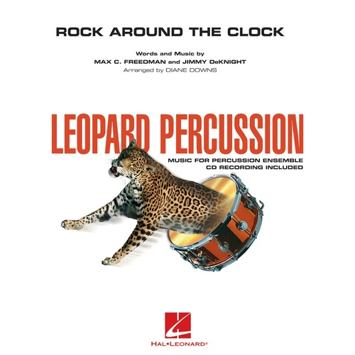 Rock Around The Clock (Pod) Leopard Percussion (Music Score/Parts)