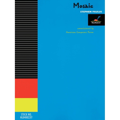 Mosaic Concert Band 3 (Music Score/Parts)