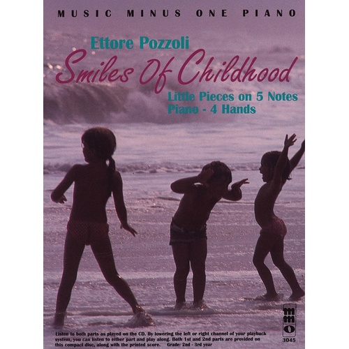 Pozzoli - Smiles Of Childhood 1P4H Book/CD (Softcover Book/CD)