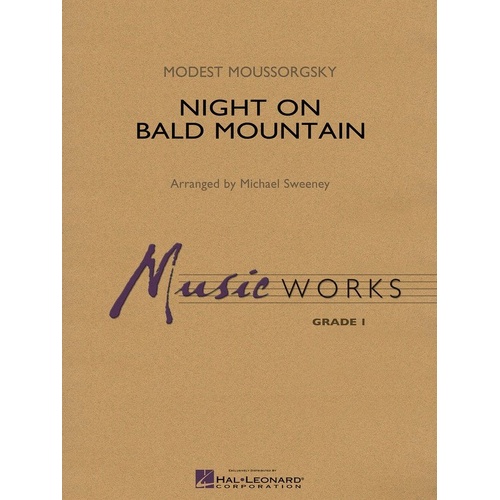 Night on Bald Mountain CB1 SC/PTS Band Arrangement by Hal Leonard
