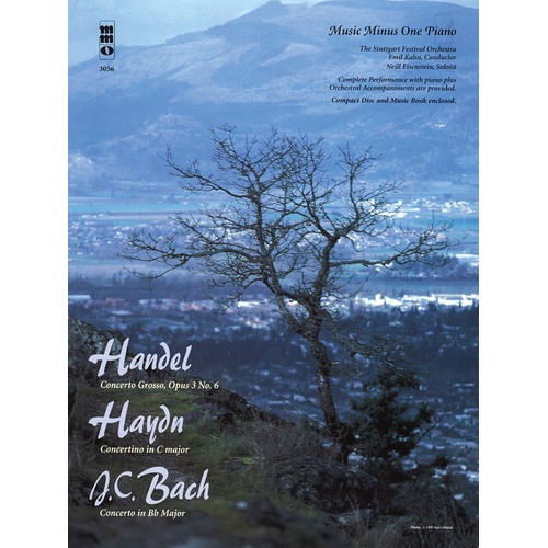 Handel/Haydn/Bach Concertos Piano Book/CD (Softcover Book/CD)