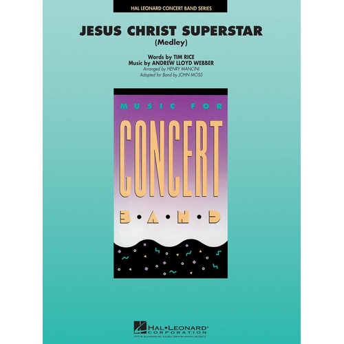 Jesus Christ Superstar Medley Concert Band 4 Score/Parts