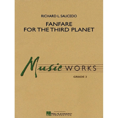 Fanfare for the Third Planet - Grade 2 Band Arrangement by Hal Leonard