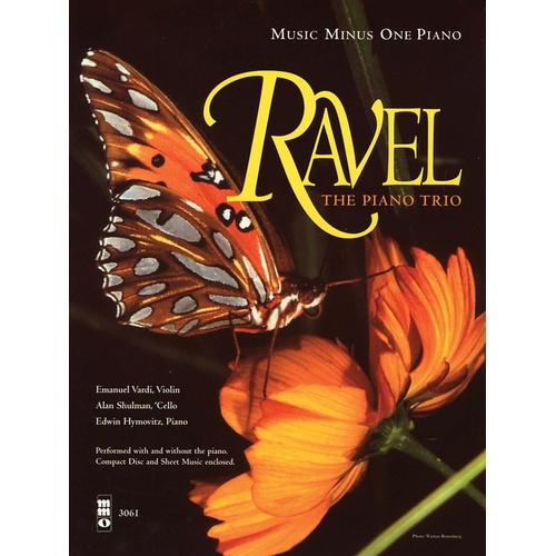 Ravel - Piano Trio Minus Piano Book/CD (Softcover Book/CD)
