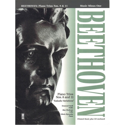 Beethoven - Piano Trios No 8 and 11 Piano Book/CD (Softcover Book/CD)