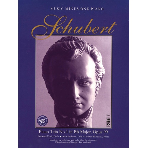 Schubert - Piano Trio B Flat Op 99 Book/CD (Softcover Book/CD)