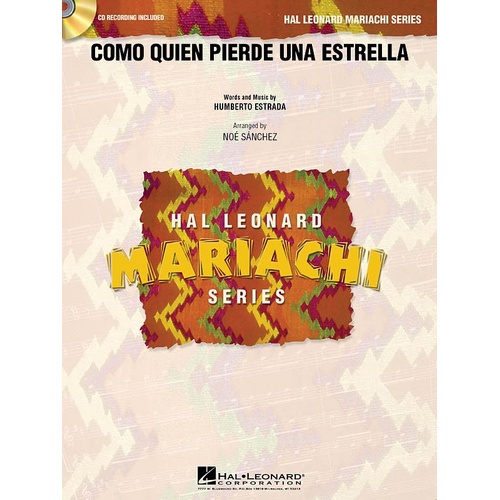 Como Quien Pierde Una Estrella Mariachi 3-4 (Music Score/Parts)