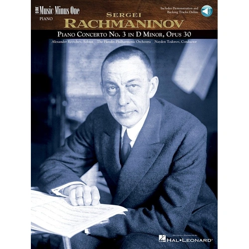 Rachmaninoff Piano Concerto No. 3 Op. 30 Music Minus One Edition with Audio Tracks