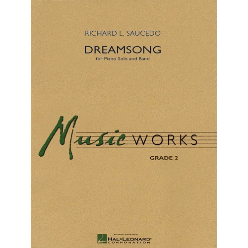 Dreamsong Music Works 2 Solo Piano And Band (Music Score/Parts)