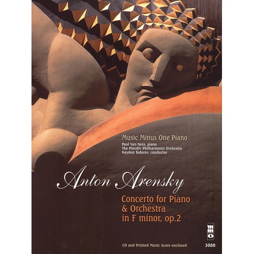Arensky - Piano Concerto F Min Op 2 Book/CD (Softcover Book/CD)