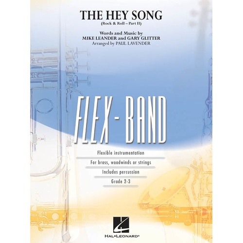 Hey Song (Rock and Roll Part Ii) Flex Band 2-3 (Music Score/Parts)