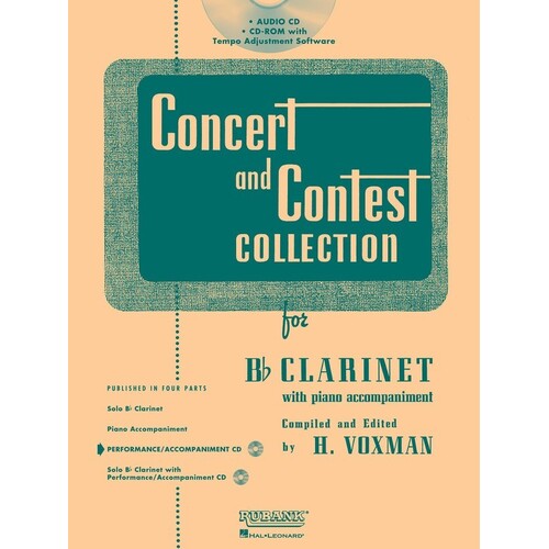 Concert And Contest Clarinet CD Only (CD-Rom Only)