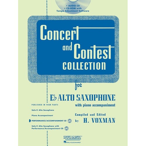Concert And Contest Alto Sax CD Only (CD-Rom Only)