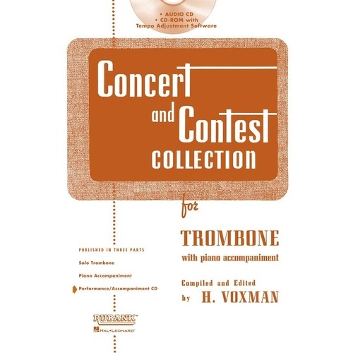 Concert and Contest Collection Trombone Accompaniment CD