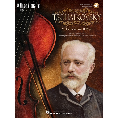 Tchaikovsky - Violin Concerto D Maj Op 35 Book/CD (Softcover Book/CD)
