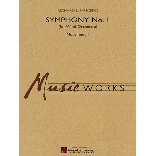 Symphony No 1 Wind Orchestra Mvt 1 Mw5 (Music Score/Parts)