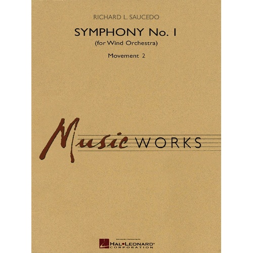 Symphony No 1 Wind Orchestra Mvt 2 Mw5 (Music Score/Parts)