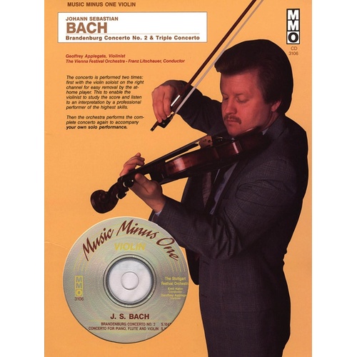 Brandenburg Concerto No 2 and Triple Conc Bwv 1044 Book/CD (Softcover Book/CD)