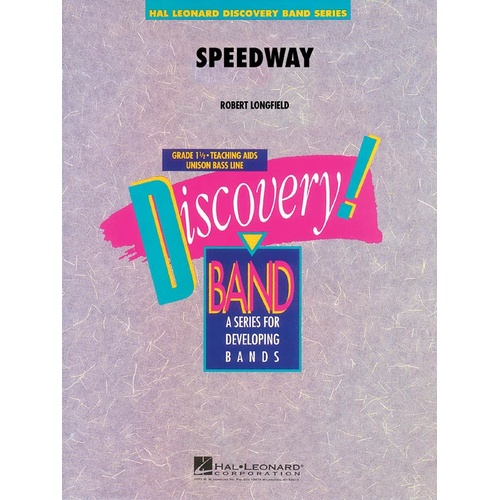 Speedway Discovery Concert Band 1 (Music Score/Parts)