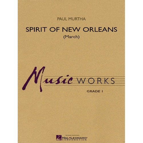 Spirit Of New Orleans (March) Discovery Concert Band 1 (Pod) (Music Score/Parts/CD)